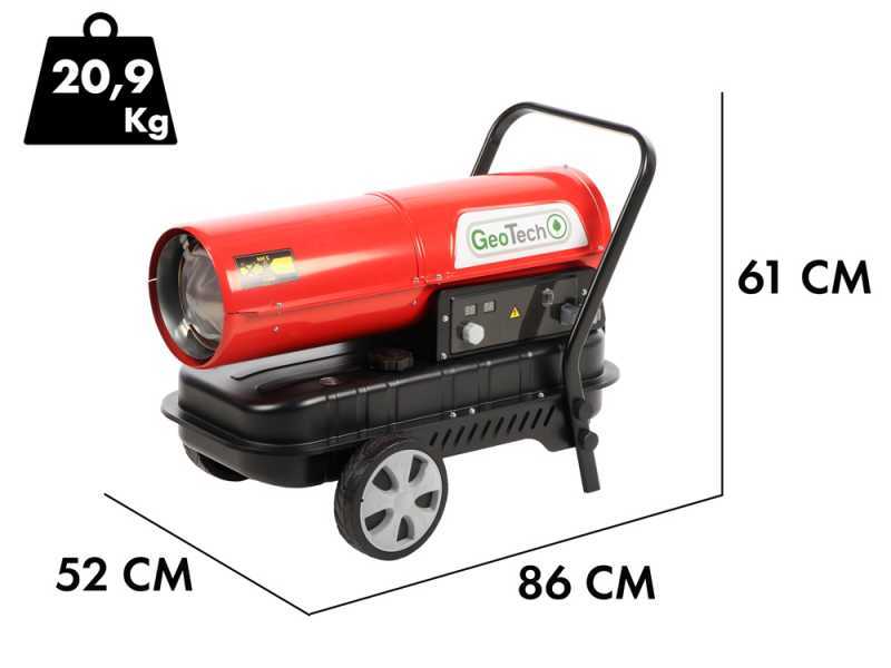 GeoTech DH 3000 - Diesel Hot Air Generator - Direct Combustion