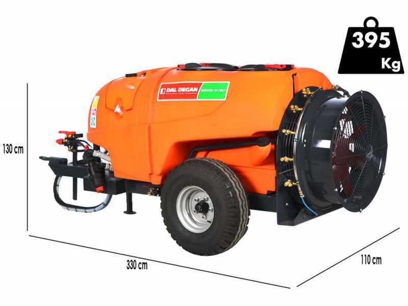 Dal Degan Sofiano - Trailed tractor-mounted sprayer - 800L - APS 96 pump