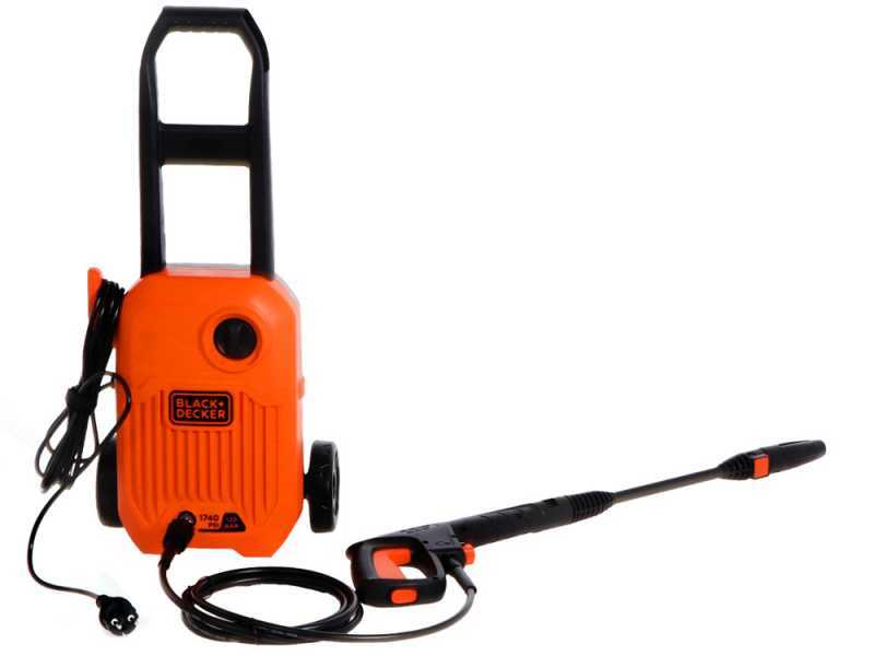 Black &amp; Decker BEPW1650-QS - Electric cold water pressure washer - 120 bar max.