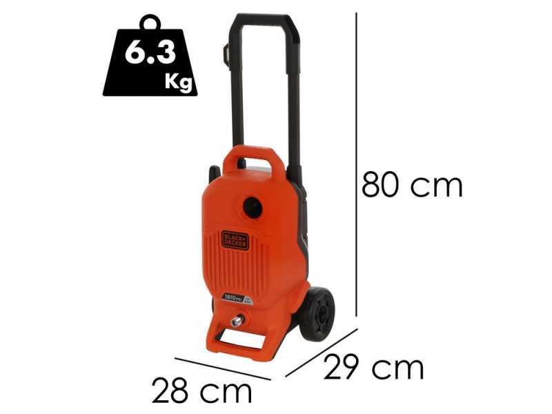 Black &amp; Decker BEPW1700-QS - Cold Water Pressure Washer - 125 bar - 408 l/h