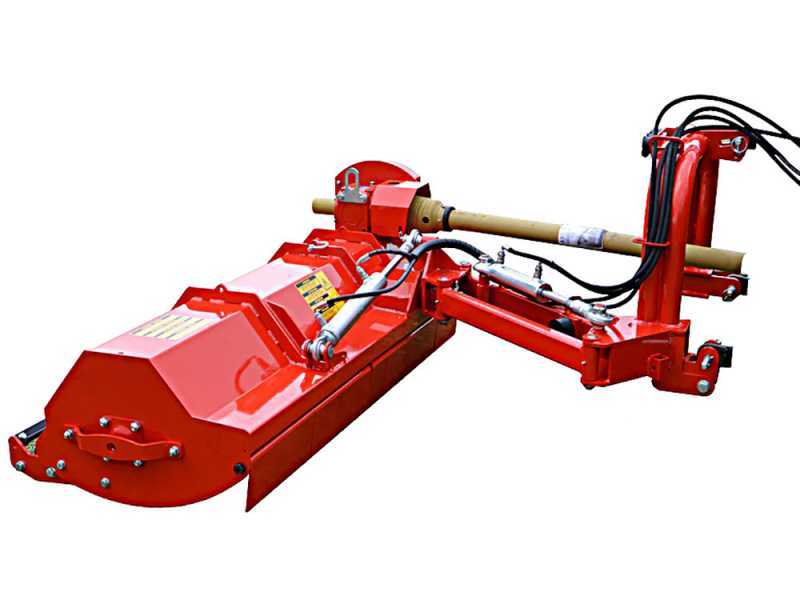 AgriEuro CE SPECIAL 112 M Tractor-mounted Side Flail Mower with Arm - Medium-small Series - Counterclockwise PTO (left-hand rotation)