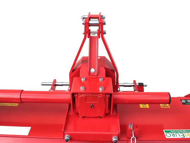 AgriEuro RS 125 Medium size Tractor Rotary Tiller model - Counterclockwise PTO (left-hand rotation)