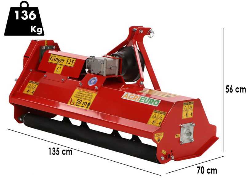 Premium Line GINGER 125 C - Tractor-mounted Flail Mower - Light Series