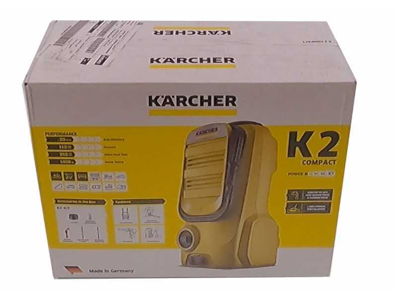 Karcher K2 Compact - Cold water high pressure washer - 110 bar