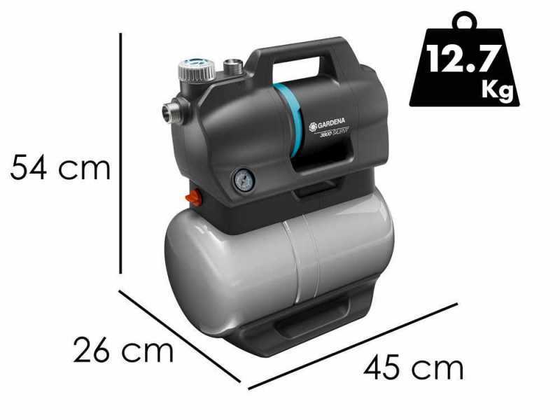 Gardena 3800 Silent - Autoclave Pump - 600 W - 3.800 L/h