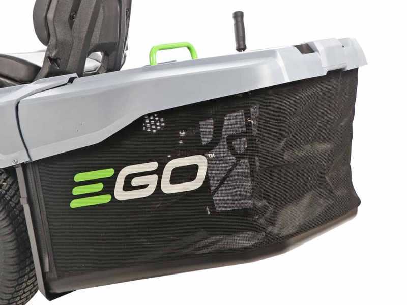 EGO TR 3801 E - B - Battery lawn tractor with basket - 56V - 40Ah