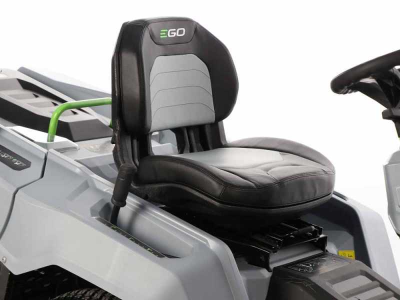 EGO TR 3801 E - B - Battery lawn tractor with basket - 56V - 40Ah