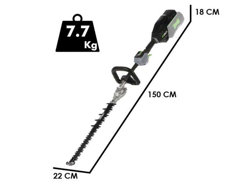 EGO Professional-X HTX 5300 P - Brushless battery hedge trimmer - 56V - 4 Ah - 53cm