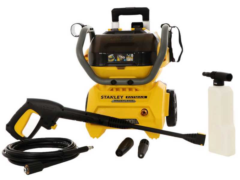 Stanley SFMCPW1500B-XJ - Battery-operated high pressure washer - 100 bar - WITHOUT BATTERY AND CHARGER