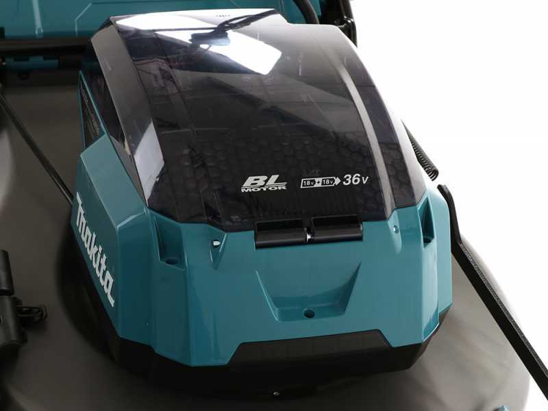 Makita DLM533 - Self-propelled Battery-powered Lawn Mower - 4x18V/5Ah - 53 cm Cutting Width