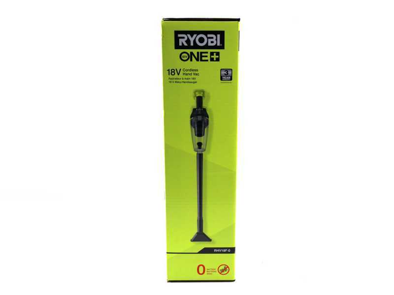 Ryobi RHV18F-0 Cordless vacuum cleaner with extension cord - WITHOUT BATTERY AND BATTERY CHARGER