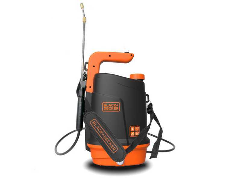 Black &amp; Decker BXSPBS05E - Battery-powered Backpack Sprayer Pump - 5 Litres - 3,7V/2,6Ah