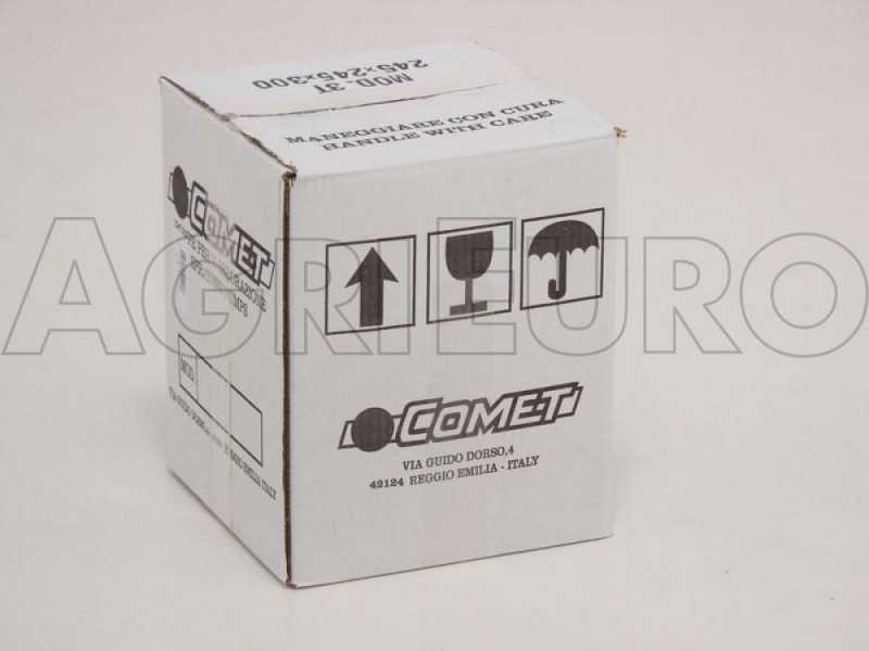 Comet MP 20 Tractor-Mounted Sprayer Pump - medium pressure