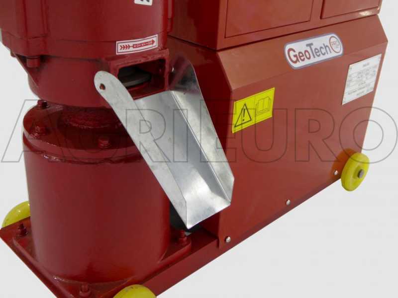 GeoTech Single-phase Wood Pellet Machine, 3 Hp, for Domestic Production of Pellet for Heating