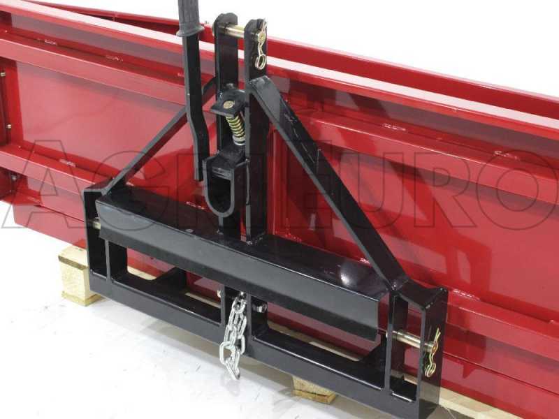 GeoTech PRO TB150 Tractor-mounted Tipping Metal Transport Box - Lifting Bucket