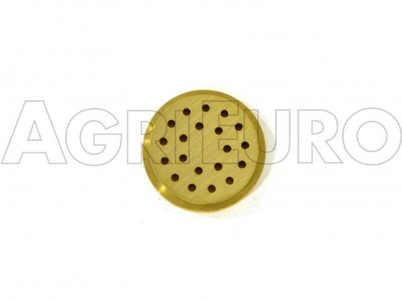 Brass Pasta Die for 3 mm SPAGHETTI. Specific for New O.M.R.A Pasta Makers
