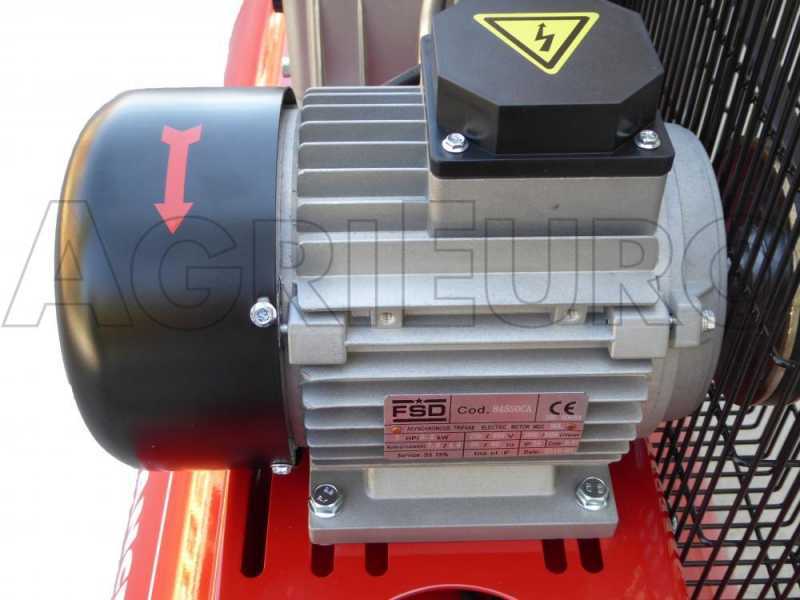 Fini Advanced MK 103-200-3 - Three-phase Electric Belt-driven Air Compressor - 3 Hp Motor - 200L