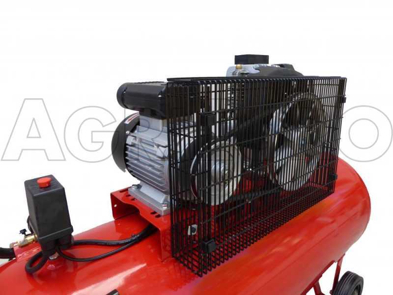 Fini Advanced MK 103-200-3 - Three-phase Electric Belt-driven Air Compressor - 3 Hp Motor - 200L