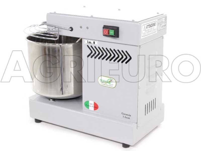 Famag IM 8 electric dough mixer - 8 Kg dough capacity - Grey model