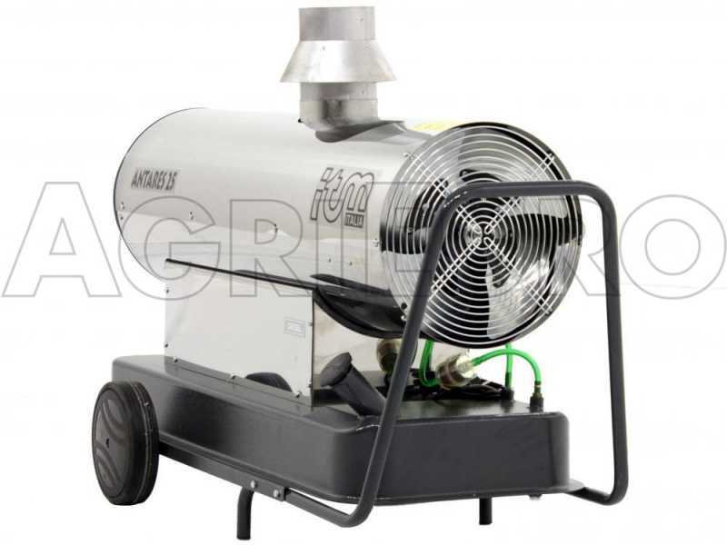 ITM ANTARES 25 INOX Diesel Indirect Hot Air Generator - Indirect with exchanger