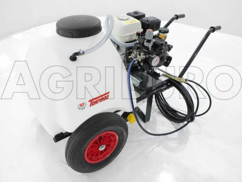 Comet APS 41 spraying motor pump kit - Honda GP 160 and 120 l tank trolley with hook