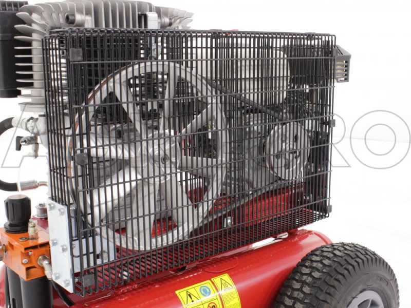 Airmec TEB22-680 K25-LO Petrol Engine-driven Air Compressor (680 L/min) with Loncin G 210F Engine