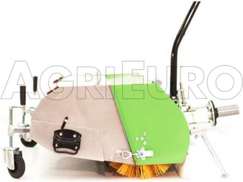 Accessory: SPR 100 Garden Sweeper with collection box for two wheel tractor - 100 cm brush