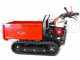 GINKO TR 660 Extensible Tracked Power Barrow with Hydraulic Tipping, Honda GX200 Engine