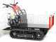 GINKO TR 660 Extensible Tracked Power Barrow with Hydraulic Tipping, Honda GX200 Engine