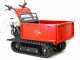 GINKO TR 660 Extensible Tracked Power Barrow with Hydraulic Tipping, Honda GX200 Engine