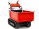 GINKO TR 660 Extensible Tracked Power Barrow with Hydraulic Tipping, Honda GX200 Engine