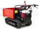 GINKO TR 660 Extensible Tracked Power Barrow with Hydraulic Tipping, Honda GX200 Engine