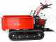 GINKO TR 660 Extensible Tracked Power Barrow with Hydraulic Tipping, Honda GX200 Engine
