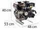 Comet APS41 - High-pressure Sprayer Pump - Loncin G200F Petrol Engine