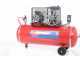 Airmec CR 204 K18+C TP - Belt-driven Air Compressor - Three-phase Electric Motor - 200L Tank