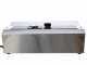 Euro VAC Manual Vacuum Sealer - Entirely Made in Stainless Steel