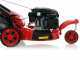 GeoTech Pro S47-3 BMSWG Self-propelled Petrol Lawn Mower, Single Front Pivoting Wheel - Loncin