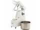 Seven Italy GHR 30 2V - Spiral mixer - 230V - With wheels and timer - 2 Speeds