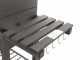 Royal Food CB2400 Medium Charcoal Barbecue with Steel Grid - Standard Size - 2400 cm&sup2; Cooking Surface