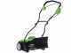 Greenworks G40DT35 - Battery-Powered Lawn Scarifier - BATTERY AND BATTERY CHARGER NOT INCLUDED