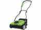 Greenworks G40DT35 - Battery-Powered Lawn Scarifier - BATTERY AND BATTERY CHARGER NOT INCLUDED