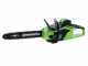 Greenworks GD40CS18 40V Electric Saw - 40 cm bar - 4.0A Battery