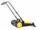 K&auml;rcher S 6 Manual Hand-push Power Sweeper - Height Adjusting Knob - 38 L Collector