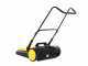 K&auml;rcher S 6 Manual Hand-push Power Sweeper - Height Adjusting Knob - 38 L Collector