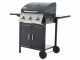 Royal Food GB 2120-B3 Gas Grill with Stainless Steel Grid - 50x40 Cooking Surface