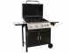 Royal Food GB 2680-B4+1 Gas Grill with Stainless Steel Grid - 67x40 Cooking Surface