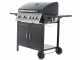 Royal Food GB 2680-B4+1 Gas Grill with Stainless Steel Grid - 67x40 Cooking Surface