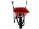 Geotech CAR 150T Electric Wheelbarrow with Traktor Wheels - 40 V 6Ah Battery