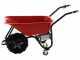 Geotech CAR 150T Electric Wheelbarrow with Traktor Wheels - 40 V 6Ah Battery