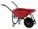 Geotech CAR 150T Electric Wheelbarrow with Traktor Wheels - 40 V 6Ah Battery